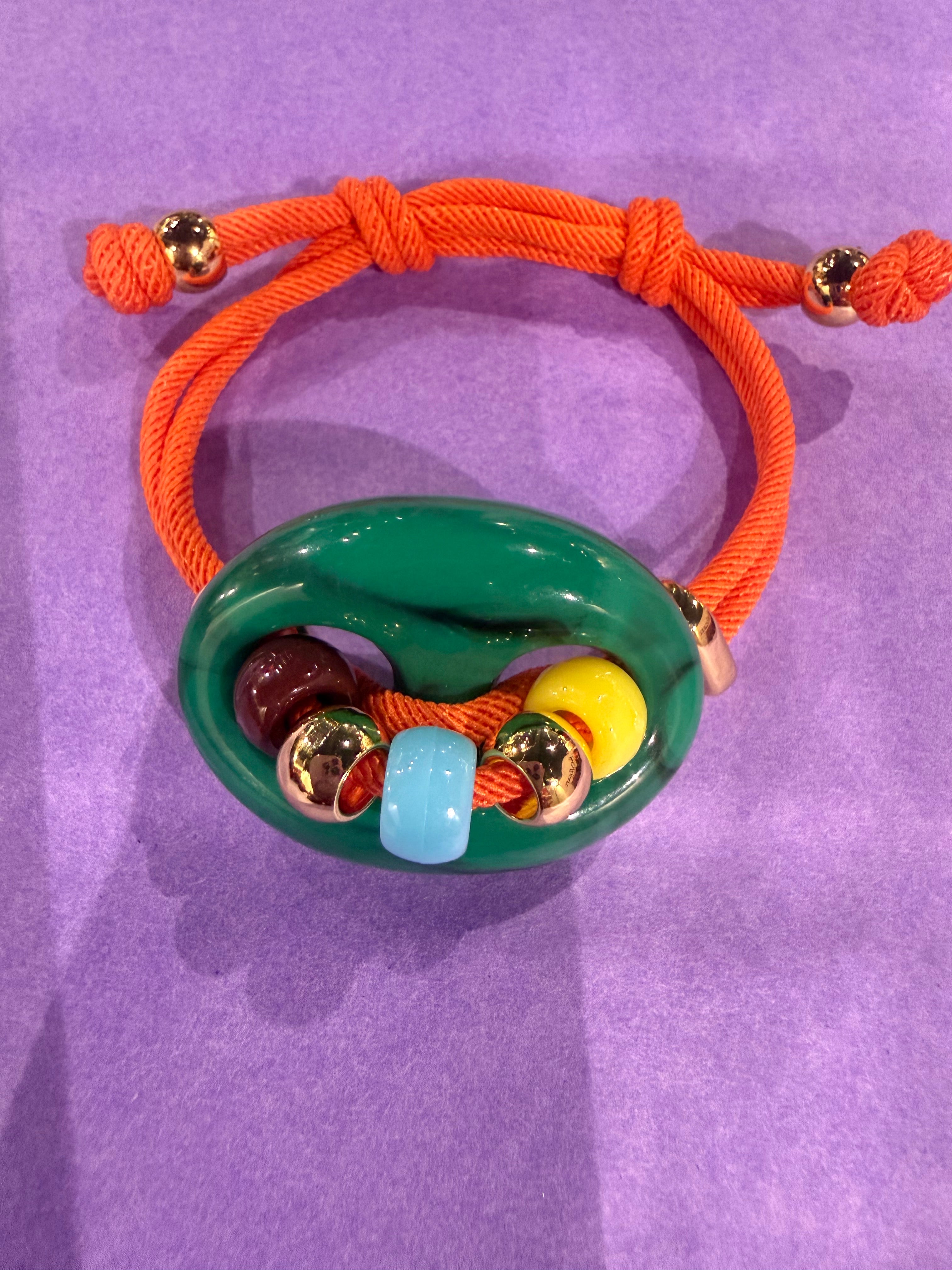 Brazalete Estilo Ibiza Naranja